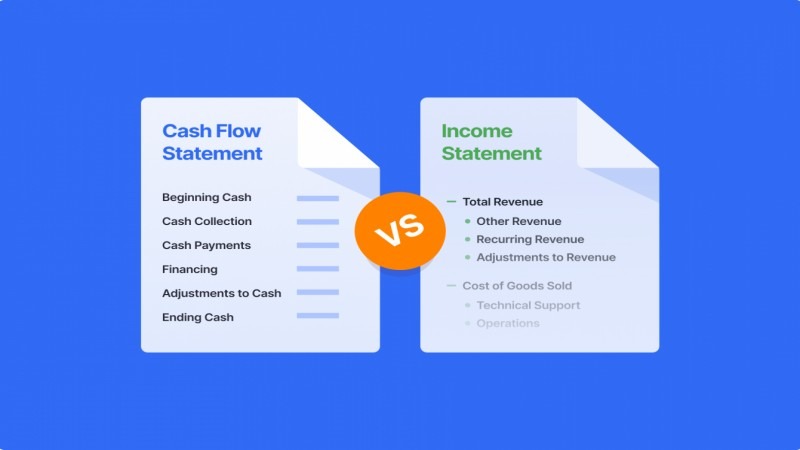 Comparing the cash flow statement with the income statement - ultima markets