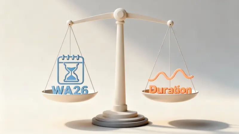 Weighted Average Maturity vs Duration: The 2026 Guide to Key Differences